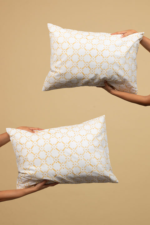 Leticia | 100% Cotton 2-Piece Pillowcase Set