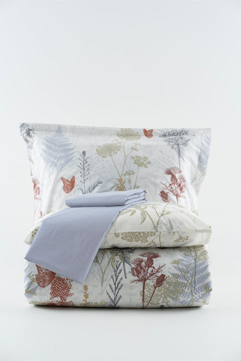 Lina | 100% Cotton Single Duvet Cover Set