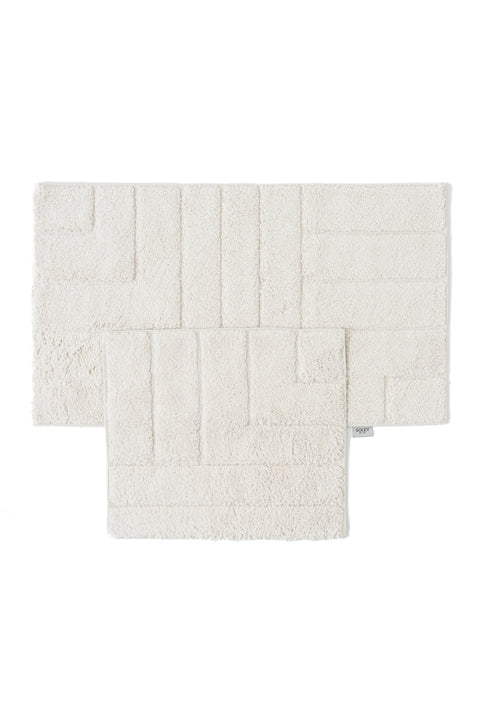 Aurora | Cotton 2-Piece Bath Rug Set