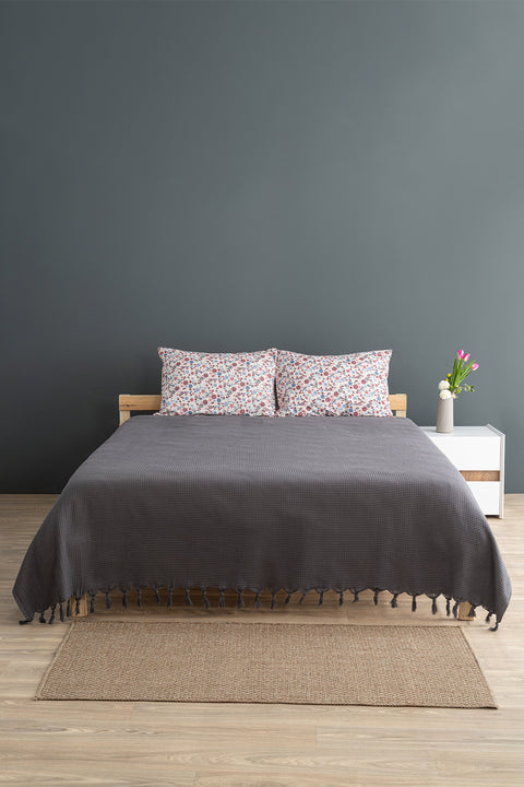 Stella | 100% Cotton 220 x 240 cm King Size Bed Cover