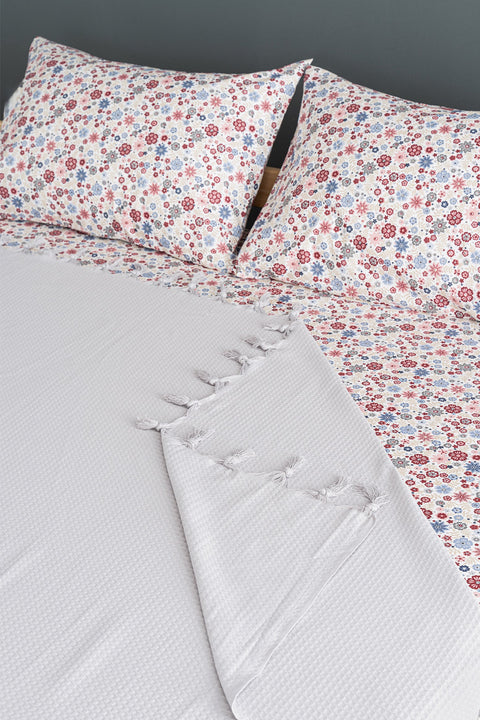 Stella | 100% Cotton 220 x 240 cm King Size Bed Cover