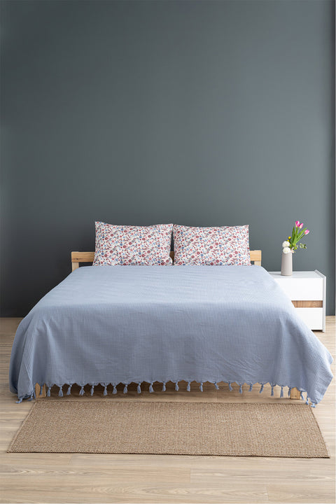 Stella | 100% Cotton 220 x 240 cm King Size Bed Cover