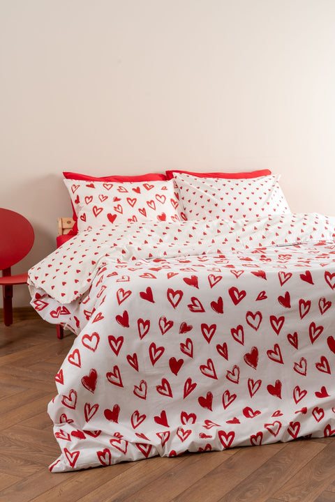 Mix &amp; Match | Lover | 100% Cotton Double Duvet Cover Set