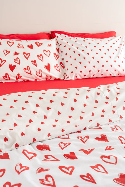 Mix &amp; Match | Lover | 100% Cotton Single Duvet Cover Set 