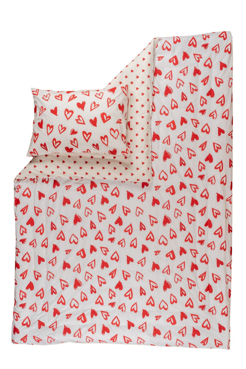 Mix &amp; Match | Lover | 100% Cotton Single Duvet Cover Set 