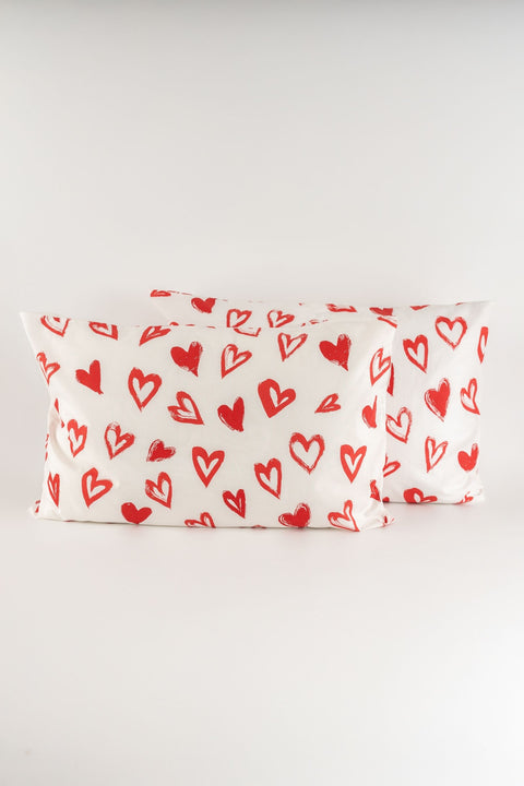 Mix &amp; Match | Lover | 100% Cotton 2-Piece Pillowcase Set 