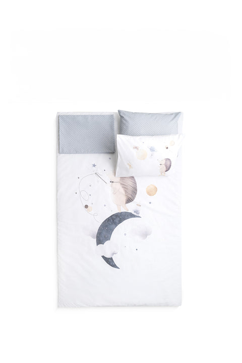 Luna Touch | 100% Cotton Complete Duvet Set for Babies