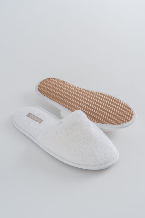 Minerva | 100% Cotton Towel Slippers