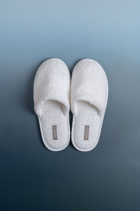 Minerva | 100% Cotton Towel Slippers