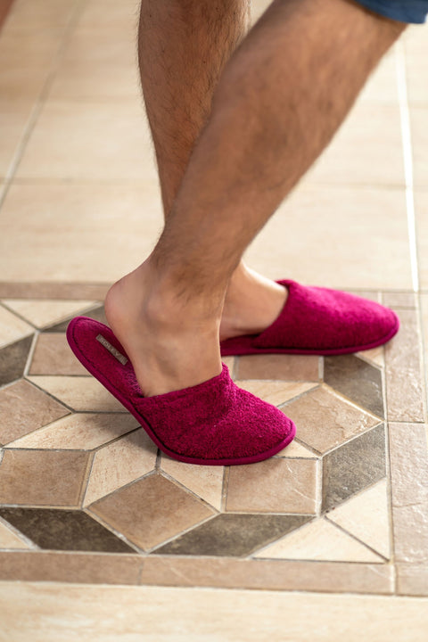 Minerva | 100% Cotton Towel Slippers