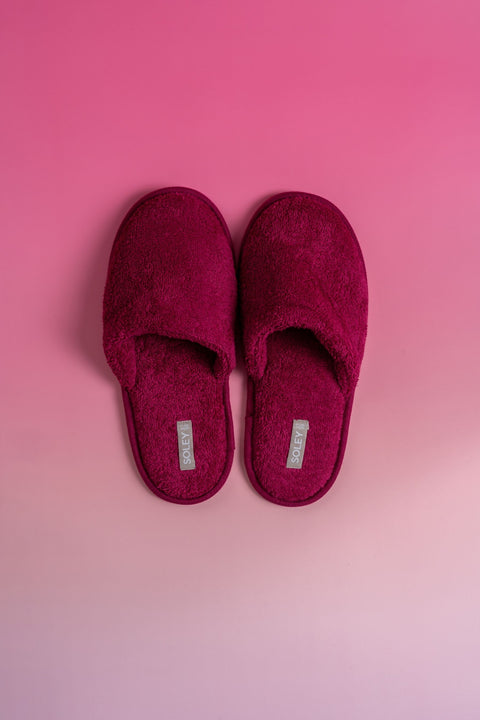 Minerva | 100% Cotton Towel Slippers