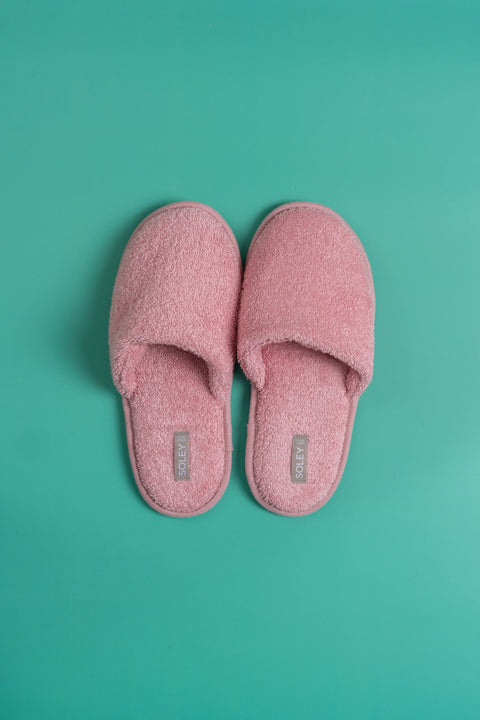 Minerva | 100% Cotton Towel Slippers