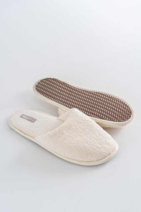 Minerva | 100% Cotton Towel Slippers