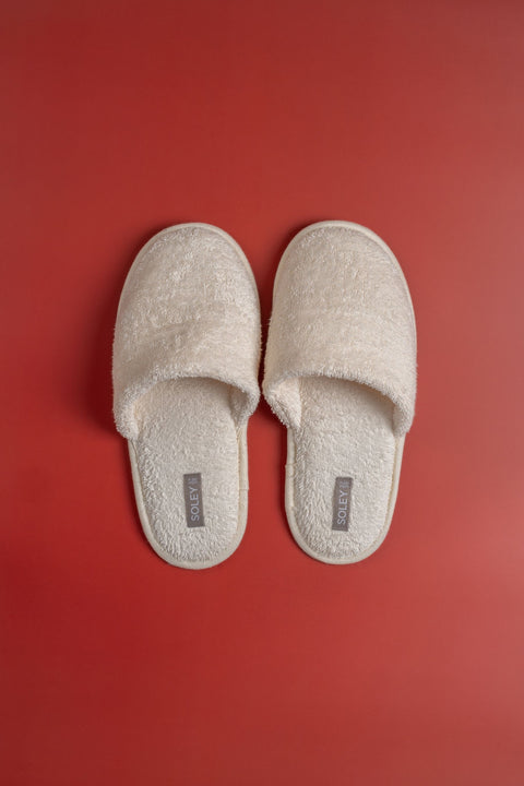 Minerva | 100% Cotton Towel Slippers