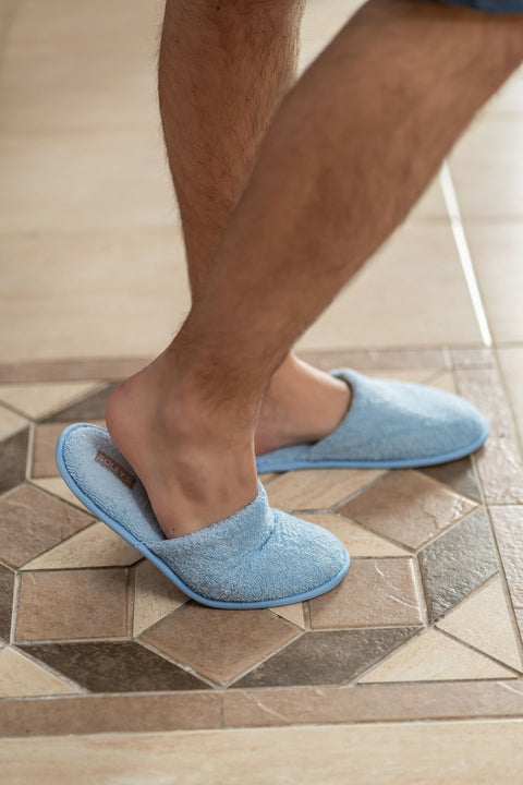 Minerva | 100% Cotton Towel Slippers