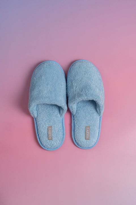 Minerva | 100% Cotton Towel Slippers