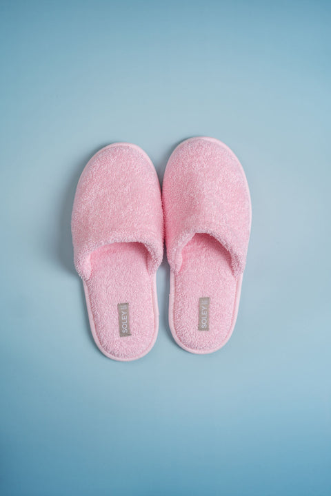 Minerva | 100% Cotton Towel Slippers