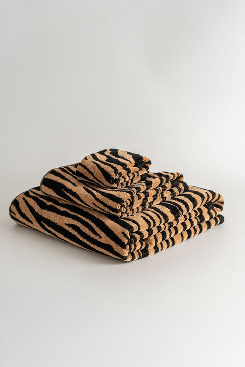 Tiger | 100% Cotton 3-Piece Towel Set